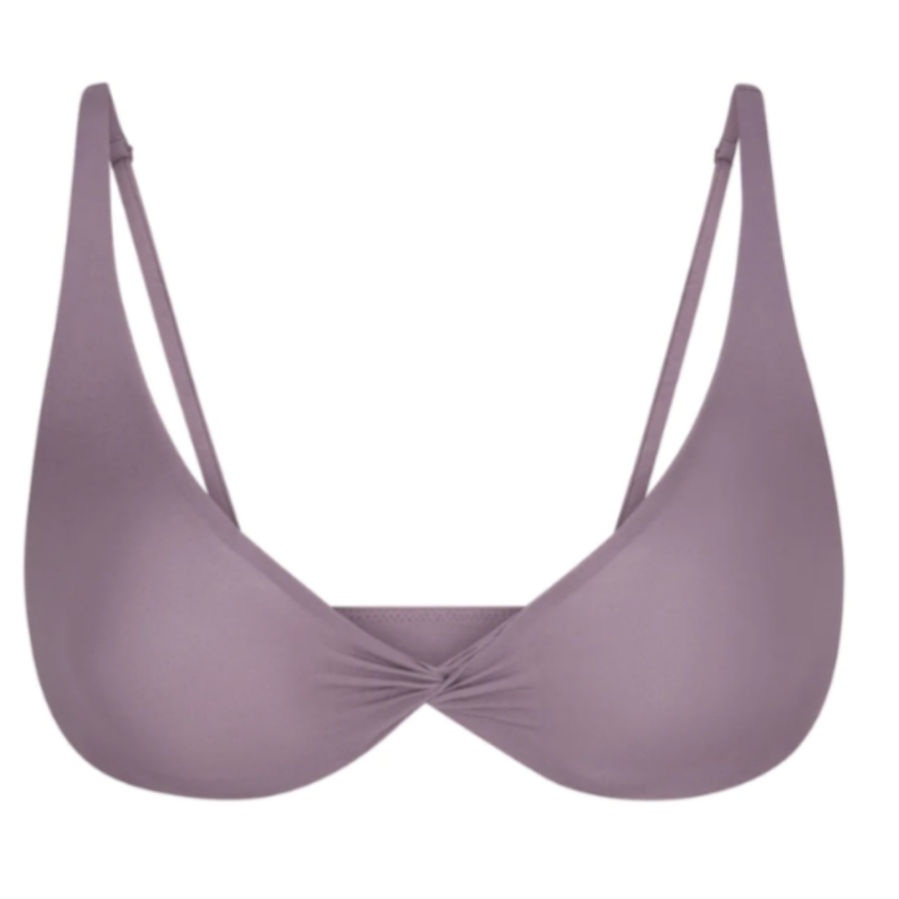 Skims Fits Everybody Skimpy Scoop Bralette XL PLUM
